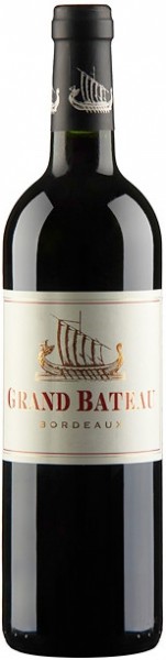 Вино "Grand Bateau" Rouge, Bordeaux AOC, 2012