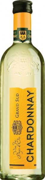 Вино "Grand Sud" Chardonnay, 2009, 0.25 л