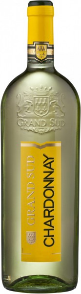 Вино "Grand Sud" Chardonnay, 2013, 1 л