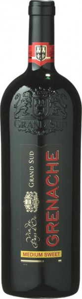 Вино "Grand Sud" Grenache, Medium Sweet, 2010, 1 л