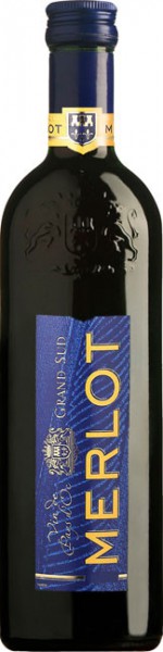 Вино "Grand Sud" Merlot, 2012, 0.25 л