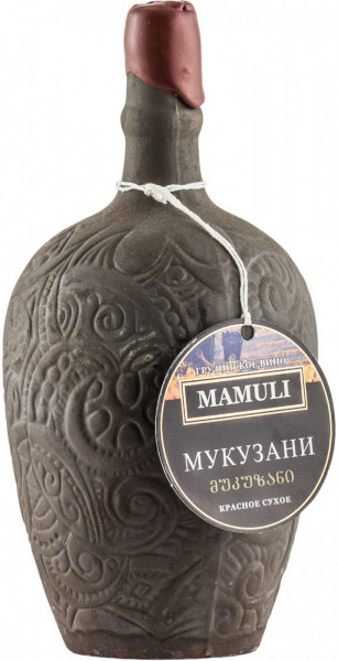 Вино Graneli, "Mamuli" Mukuzani, 2014, ceramic bottle