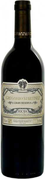 Вино Gregorio Martinez, Gran Reserva, Rioja DOC, 2004