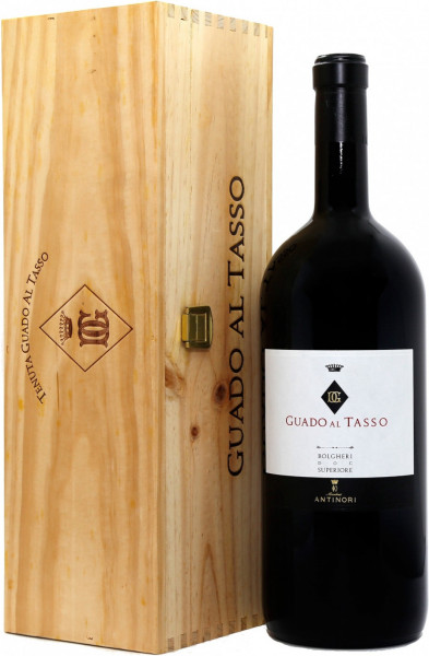 Вино "Guado Al Tasso", Bolgheri Superiore DOC, 2000, wooden box, 1.5 л