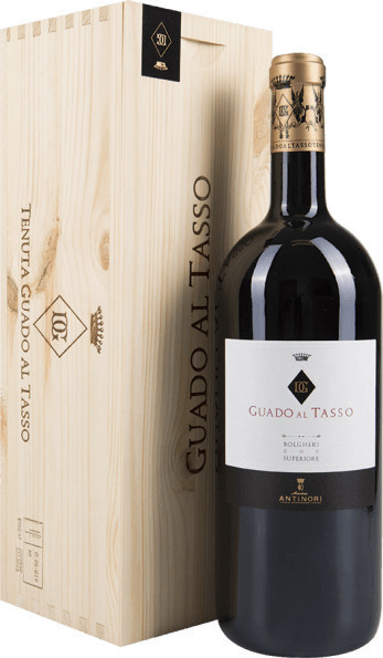 Вино "Guado al Tasso", Bolgheri Superiore DOC, 2016, wooden box, 1.5 л