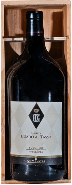 Вино "Guado al Tasso", Bolgheri Superiore DOC, 2018, wooden box, 3 л