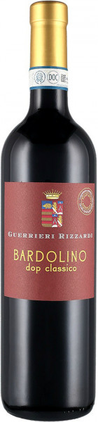 Вино Guerrieri Rizzardi, Bardolino Classico DOP, 2018