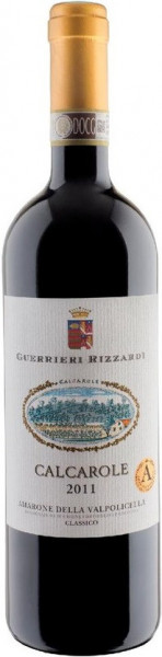 Вино Guerrieri Rizzardi, "Calcarole", Amarone Classico della Valpolicella DOCG, 2011