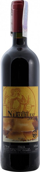 Вино Gulfi, "NeroJbleo" Nero d'Avola, Sicilia IGT, 2001