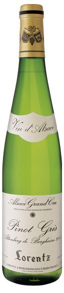 Вино Gustave Lorentz, Pinot Gris Grand Cru, Altenberg de Bergheim Vendange Tardive, Alsace AOC, 2005, 0.375 л