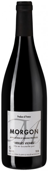 Вино Guy Breton, Morgon "Vieilles Vignes" AOC, 2021