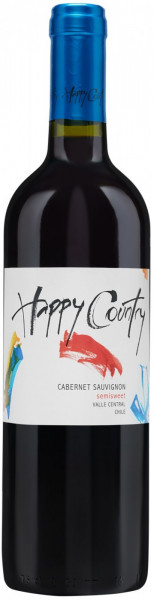 Вино "Happy Country" Cabernet Sauvignon, Central Valley DO