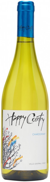 Вино "Happy Country" Chardonnay, Central Valley DO