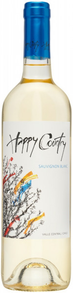 Вино "Happy Country" Sauvignon Blanc, Central Valley DO