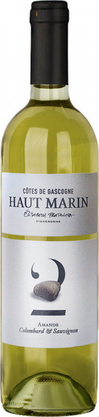 Вино Haut Marin, "Amande" Colombard & Sauvignon, Cotes de Gascogne IGP