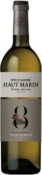 Вино Haut Marin, "Le Grand Pavois" Petit & Gros Manseng, Cotes de Gascogne IGP