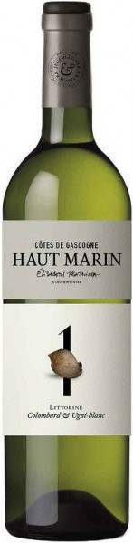 Вино Haut Marin, "Littorine" Colombard & Ugni Blanc, Cotes de Gascogne IGP