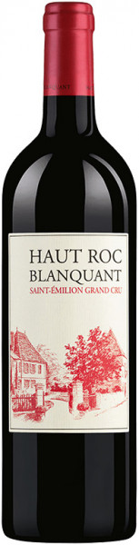 Вино "Haut Roc Blanquant", Saint-Emilion Grand Cru AOC, 2014