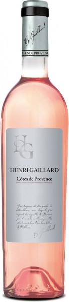 Вино "Henri Gaillard" Cotes de Provence Rose AOC, 0.375 л