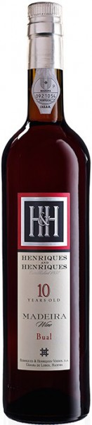 Вино Henriques & Henriques, Bual 10 Years Old, Madeira DOP, 0.5 л