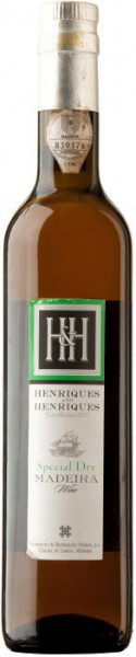 Вино Henriques & Henriques, Special Dry, Madeira DOP, 0.5 л