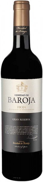 Вино Heredad de Baroja Gran Reserva, Rioja DOCa, 2002