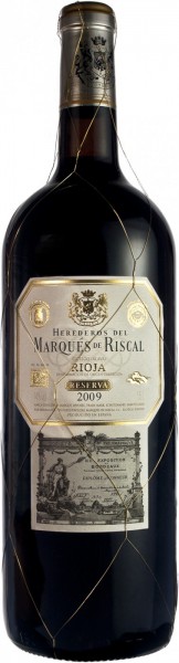 Вино "Herederos del Marques de Riscal" Reserva, Rioja DOC, 2009, 1.5 л