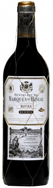 Вино "Herederos del Marques de Riscal" Reserva, Rioja DOC, 2011, 0.375 л
