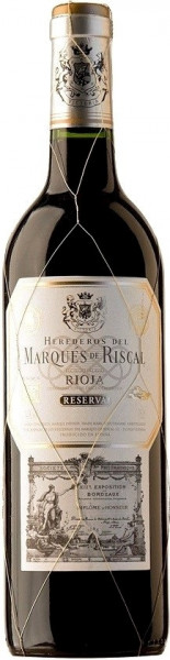 Вино "Herederos del Marques de Riscal" Reserva, Rioja DOC, 2014, 1.5 л