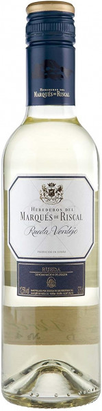 Вино "Herederos del Marques de Riscal", Rueda Verdejo, 2018, 0.375 л