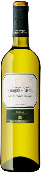 Вино "Herederos del Marques de Riscal" Sauvignon DO, 2016