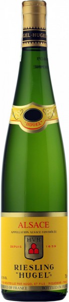 Вино Hugel, Riesling, Alsace AOC, 2008, 0.375 л