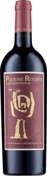Вино I Luoghi, "Podere Ritorti", Bolgheri Superiore DOC, 2015