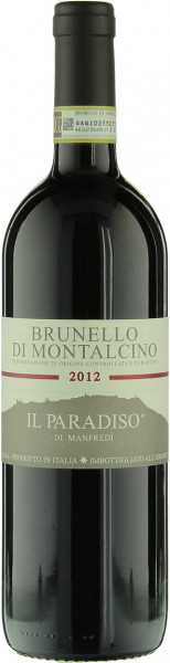 Вино Il Paradiso di Manfredi, Brunello di Montalcino DOCG, 2012