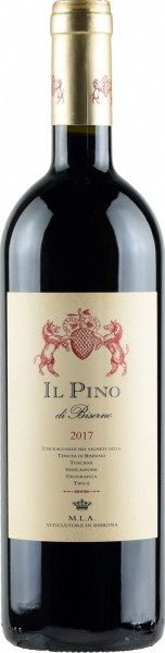 Вино "Il Pino di Biserno", Toscana IGT, 2017
