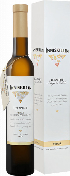 Вино Inniskillin, Vidal "Icewine", 2017, gift box, 0.375 л