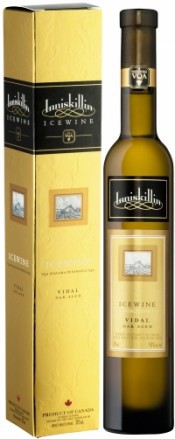 Вино Inniskillin Vidal Oak Aged Icewine 2005, gift box, 0.375 л