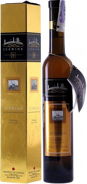 Вино Inniskillin, Vidal Oak Aged Icewine, 2011, gift box, 0.375 л