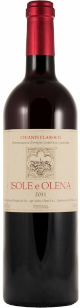 Вино Isole e Olena, Chianti Classico DOCG, 2011, 0.375 л