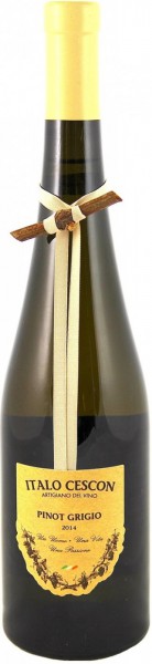 Вино Italo Cescon, Pinot grigio, Friuli Grave DOC, 2014