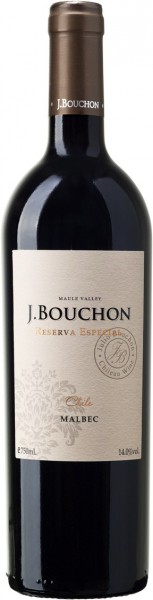 Вино J.Bouchon, "Reserva Especial" Malbec