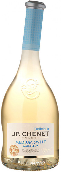 Вино J. P. Chenet, "Delicious" Medium Sweet Blanc, Cotes de Thau IGP, 2019