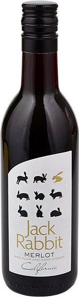 Вино "Jack Rabbit" Merlot, 0.187 л