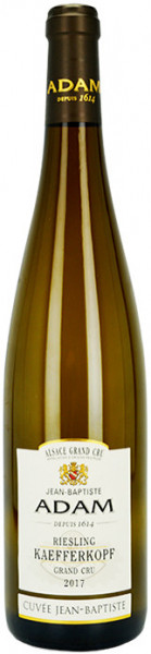 Вино Jean-Baptiste Adam, Riesling Grand Cru Kaefferkopf "Cuvee Jean-Baptiste", Alsace AOC, 2017, 0.375 л