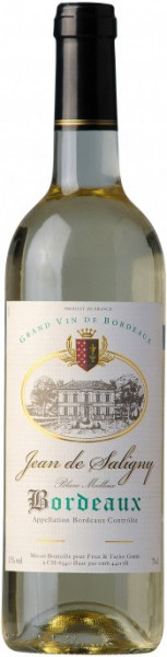 Вино Jean de Saligny, Bordeaux AOC Blanc Semisweet, 2012