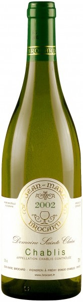 Вино Jean-Marc Brocard, Chablis AOC 2002, 1.5 л