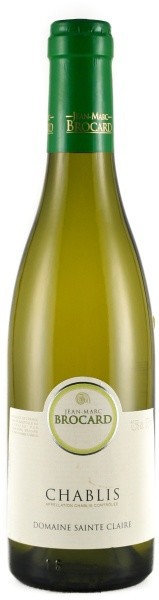 Вино Jean-Marc Brocard, Chablis AOC 2009, 0.375 л