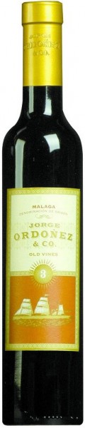 Вино Jorge Ordonez & Co, "Old Vines Nº3", Malaga DO, 2007, 0.375 л