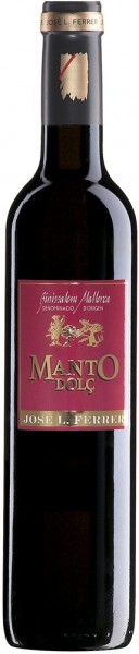 Вино Jose L. Ferrer, "Manto" Dolc, Binissalem-Mallorca DO, 2011, 0.5 л