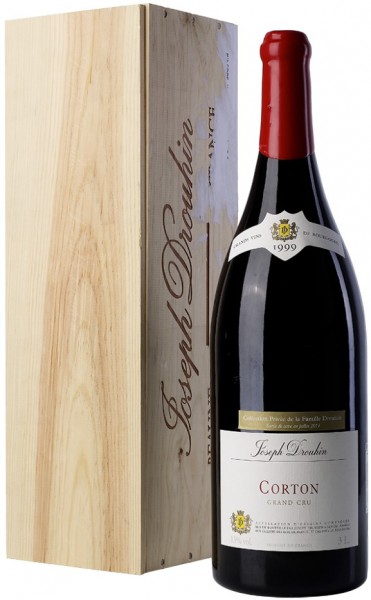 Вино Joseph Drouhin, Corton Grand Cru, 1999, wooden box, 3 л